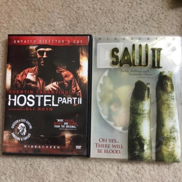 Hostel II and Saw II DVD - Picture 1 of 2